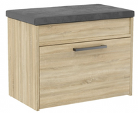 Szafka Na Buty z Siedziskiem 60cm Sonoma PANAMA MINI TS - 3 Kolory