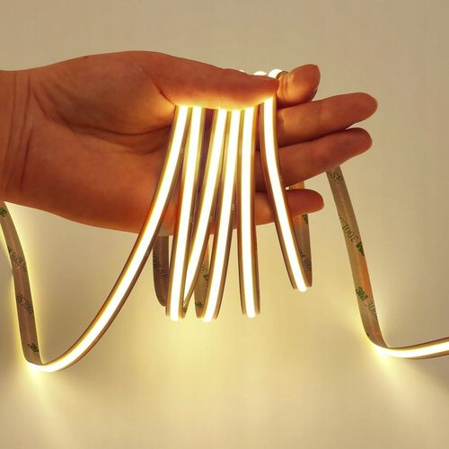 Taśma LED COB Neon 24V 5m 9W/m 480 diod 45W 4000K Neutralna Mocna na Arena.pl