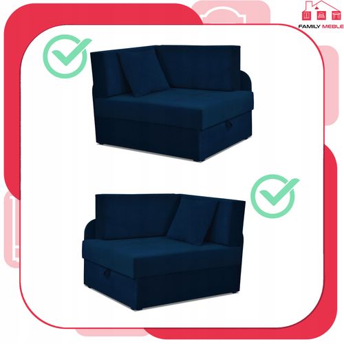 Narożnik dziecięcy Denis rozkładany pojemnik łóżko dla dzieci materac kubuś na Arena.pl