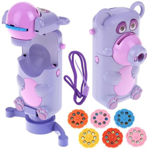 Projektor Miś do Rysowania Rzutnik - fioletowy na Arena.pl