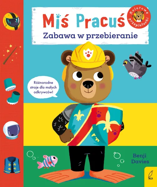 Miś Pracuś. Zabawa w przebieranie zdjęcie 1