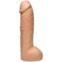 doc johnson hung 32 cm - anatomiczny model intymny z przyssawką, pvc
