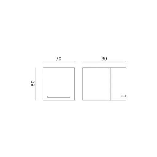 Kinkiet jednokierunkowy GU10 QUAZAR 8 czarny KOBI zdjęcie 2