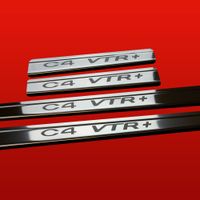 Listwa progowa CITROEN C4 MK1 C4 VTR+ Stal nierdzewna 304 połysk 4szt