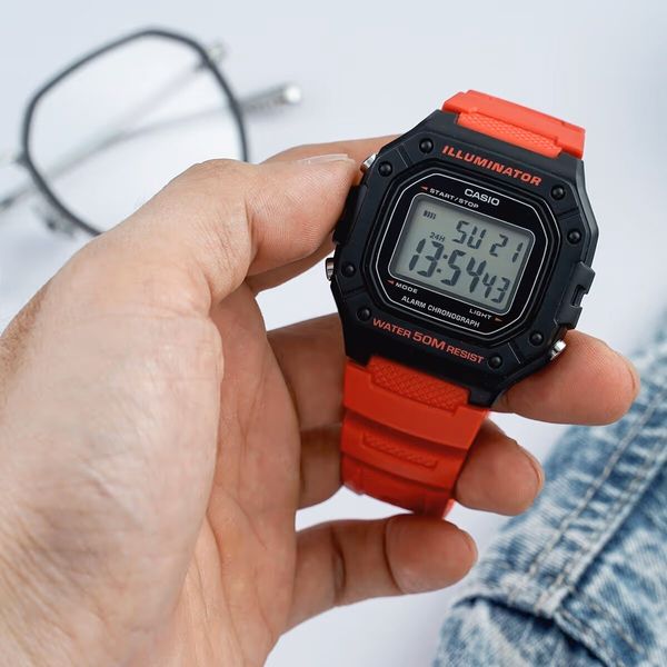ZEGAREK MĘSKI CASIO W-218H-4B + BOX zdjęcie 5