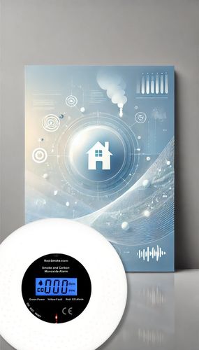 CZUJNIK CZADU DYMU TLENKU WĘGLA 2W1 CERTYFIKOWANY BEZPRZEWODOWY GŁOŚNY 85dB na Arena.pl