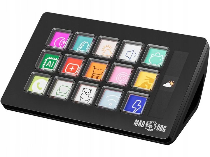 Panel MAD DOG Stream Deck GK150K Czarny zdjęcie 1