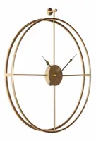 Zegar ścienny nowoczesny złoty ENCORE śr.51-MC