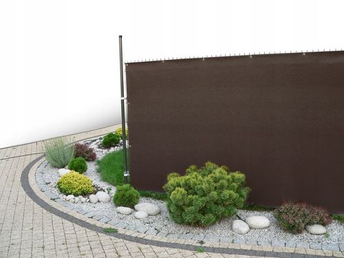 MATA OSŁONA NA PŁOT OGRODZENIE PANEL 1,50M X 10M PRODUKT POLSKI na Arena.pl