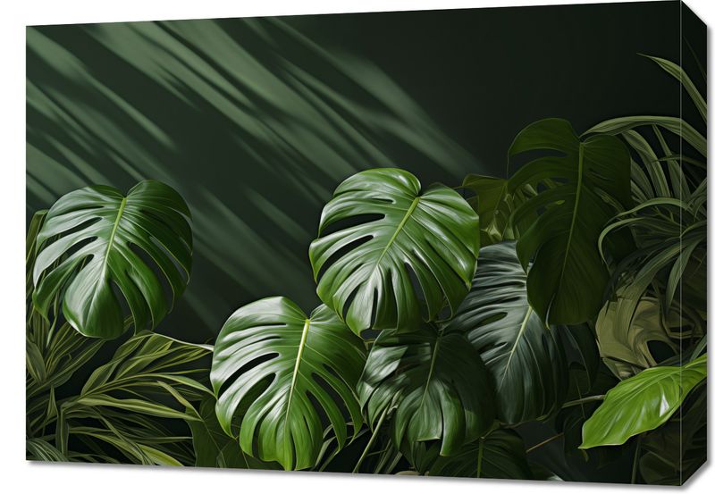 Obraz 70x50cm Szepczące Liście zdjęcie 1