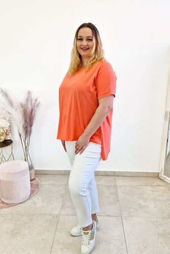 Koszulka Laserowo Cięta Pomarańczowa UNI na Arena.pl