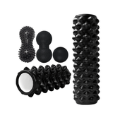 ZESTAW ROLLER + PIŁKA PODWÓJNA Z WYPUSTKAMI + PIŁKI