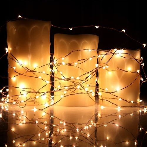 LAMPKI CHOINKOWE DRUCIK 300LED MULTIKOLOR 30m na Arena.pl