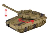 ZDALNIE STEROWANY CZOŁG  NA PILOTA  ŚWIATŁA  DŹWIĘKI