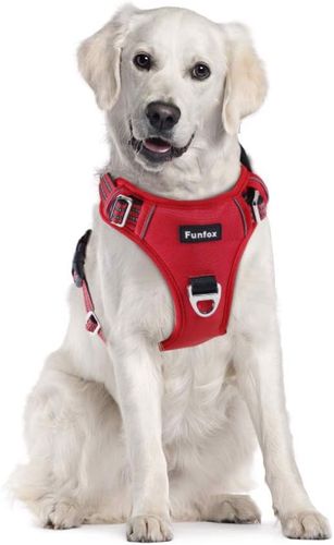 Szelki dla psa czerwone XL Funfox na Arena.pl