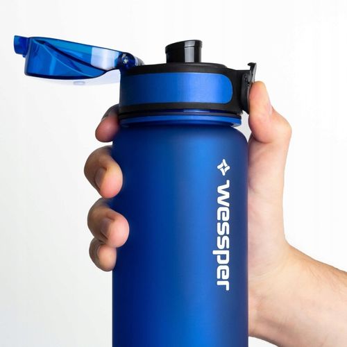 Butelka filtrująca Wessper 1L motywacyjna ustnik + filtr | Bidon na na Arena.pl