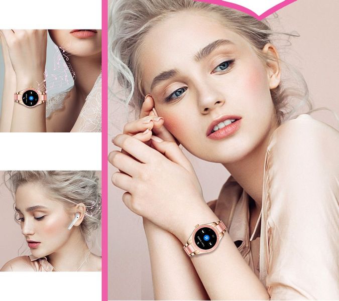 Smartwatch Damski Rubicon RNCE82 Różowy zdjęcie 12