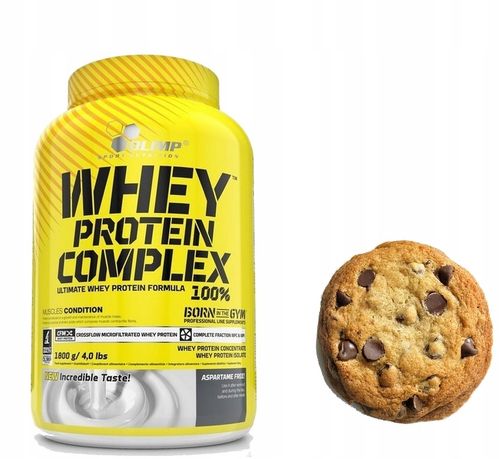 OLIMP WHEY PROTEIN COMPLEX 1,8kg BIAŁKO COOKIES na Arena.pl