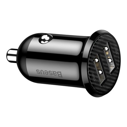 ładowarka samochodowa grain pro 2x usb 4.8a czarny na Arena.pl