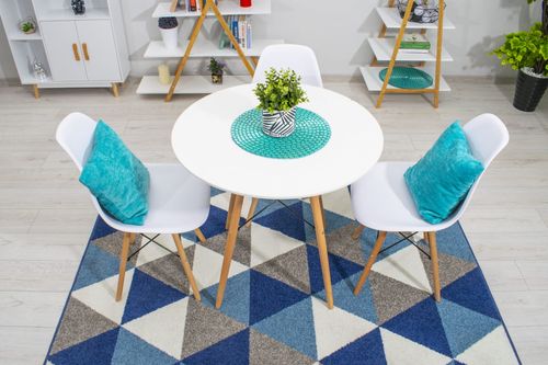 Stół TODI Okrągły 80cm - biały na Arena.pl