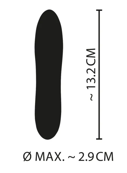 Cuties - Żółty Mini Wibrator Smukły zdjęcie 6
