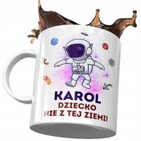 Kubek Dla Karola Syna Na Dzień Dziecka Prezent Z Nadrukiem Ze Zdjęciem