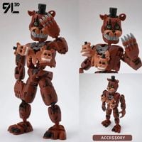 Figurka wojownika fantasy nightmare freddy 2, kolor: nightmare freddy 2