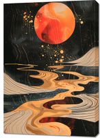 Obraz 70x100cm Planetarny Taniec