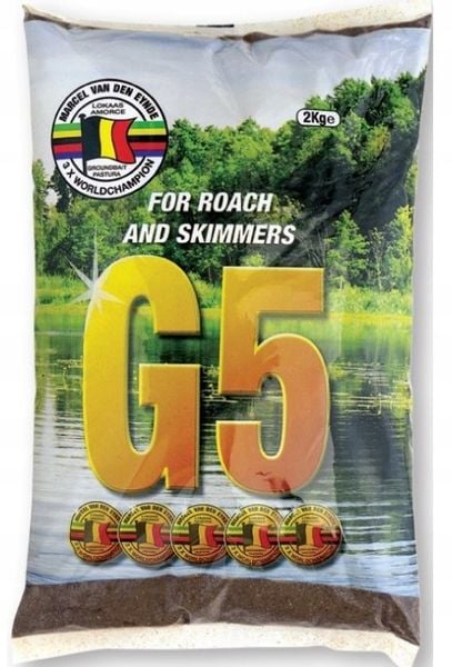 Zanęta MVDE G-5 Black 2kg zdjęcie 1
