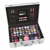 DUŻY KUFEREK ZESTAW KOSMETYKÓW PREZENT 6 7 8 9 10 LATKI MAKIJAŻ dziewczynki