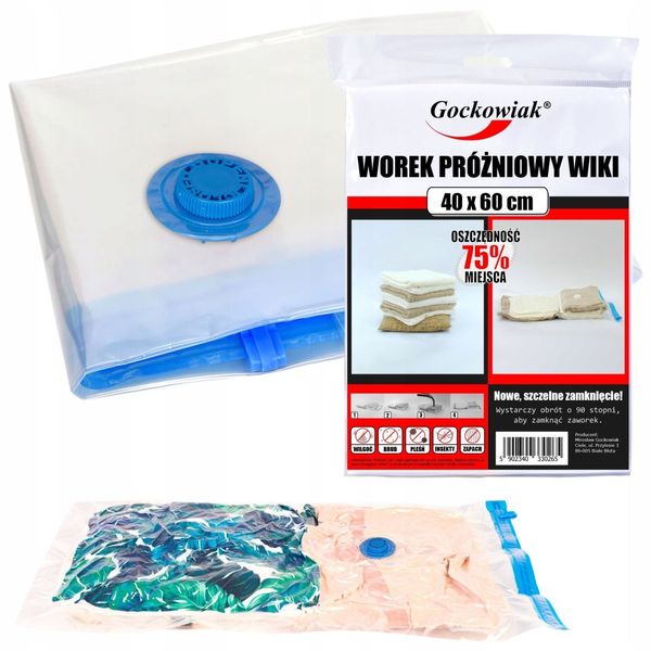 Worek próżniowy WIKI 40 x 60 cm zdjęcie 1
