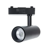 Reflektor LED COB 15W 1700LM zimny do szynowych systemów dwuprzewodowych mocne światło
