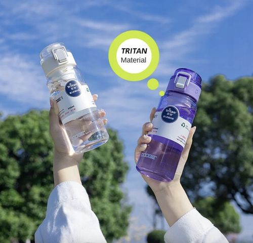 BUTELKA NA WODĘ BIDON 550 ML Z MIARKĄ NA NAPOJE BPA FREE DO SZKOŁY TRITAN na Arena.pl
