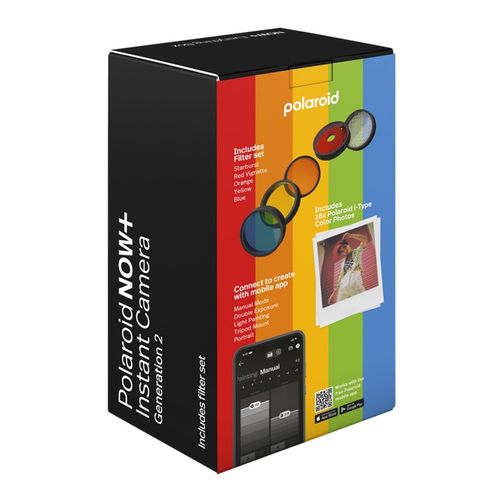 Aparat POLAROID Now + Gen 2 E-BOX Czarny na Arena.pl