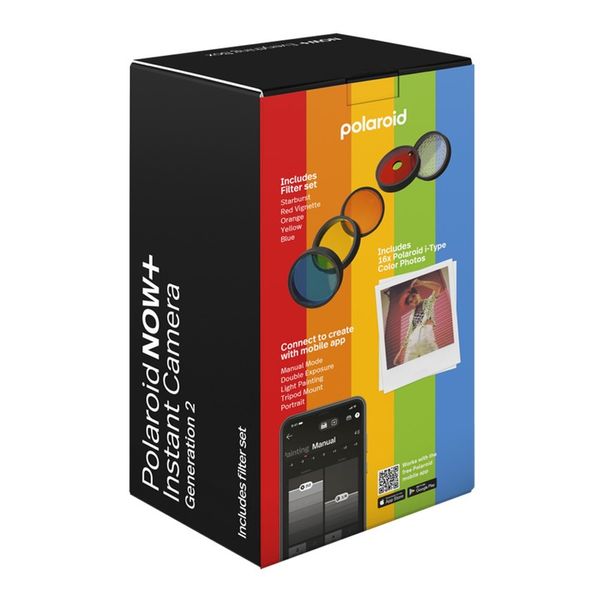 Aparat POLAROID Now + Gen 2 E-BOX Czarny zdjęcie 7