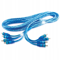 Przewód kabel sygnałowy Audio RCA -RCA - CINCH x4 - 5m Sinustec RCA-50-4