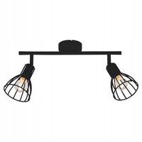 LISTWA SPOT LIGHT MEGAN 2X60W E14 CZARNA 2743204