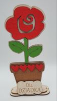 kwiatek w doniczce dla dziadka 21cm