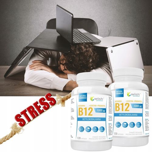 WITAMINA B12 1000µg METYLOKOBOLAMINA 240KAP WEGAN na Arena.pl