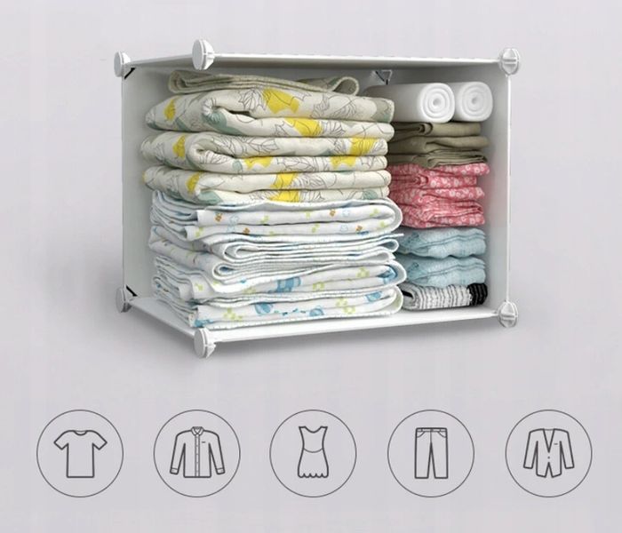 DUŻA SZAFA MODUŁOWA REGAŁ GARDEROBA XXXL SZAFKA zdjęcie 3