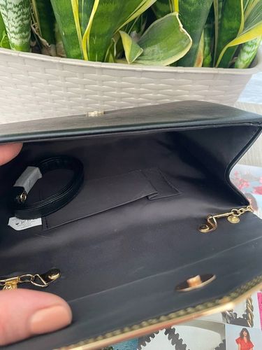 CZARNA torebka kopertówka wizytowa wesele komunia ślub na Arena.pl