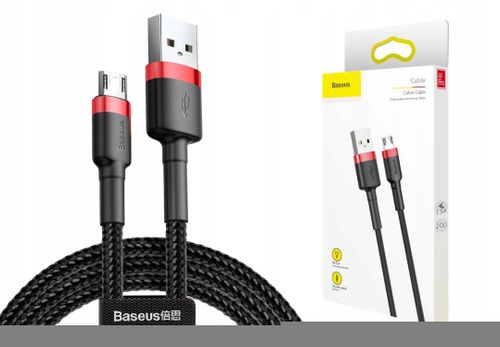 BASEUS 2M DŁUGI KABEL Ładowarka MICRO USB SAMSUNG na Arena.pl