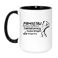 Duży Biało-Czarny 450 ml