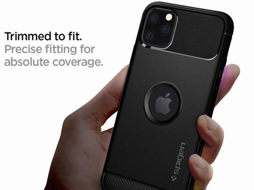 Etui Spigen Rugged Armor do Apple iPhone 11 Pro Max Matte Black na Arena.pl