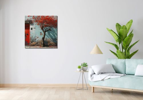 Obraz 70x70cm Widok Na Dawne na Arena.pl