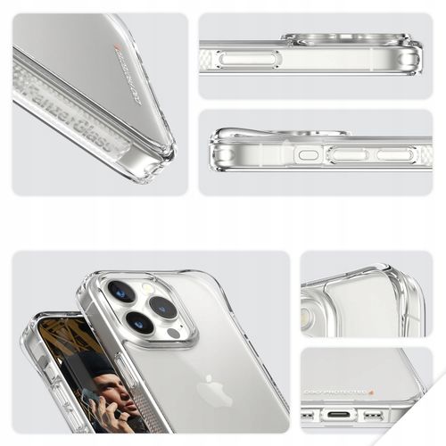 ETUI DO IPHONE 15 PRO PANZERGLASS HARDCASE TRANSPARENTNE D3O na Arena.pl