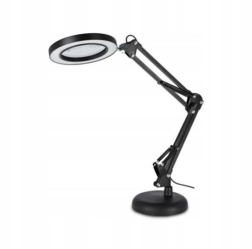 Lampka Na Biurko LED Lampa Kosmetyczna Ściemniacz Lupa Szkło na Arena.pl