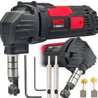 Nożyce elektryczne do cięcia BLACHY skokowe 1600W 2x stempel + matryca