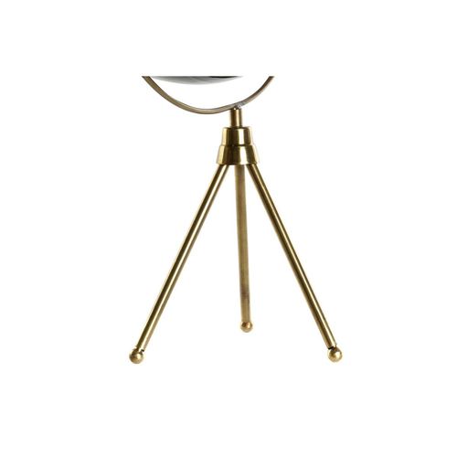 Globus Home ESPRIT Żółty Brązowy Czarny PVC Aluminium 25 x 25 x 42 cm na Arena.pl