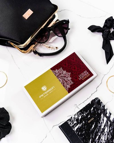 elegancki portfel damski na magnes - peterson na Arena.pl